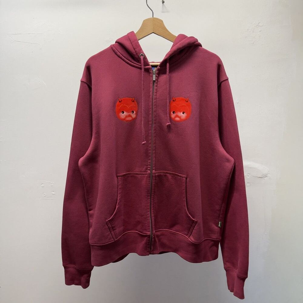 Heaven by Marc Jacobs 2022 Double Baby Devil Zip Up Hoodie Size XL